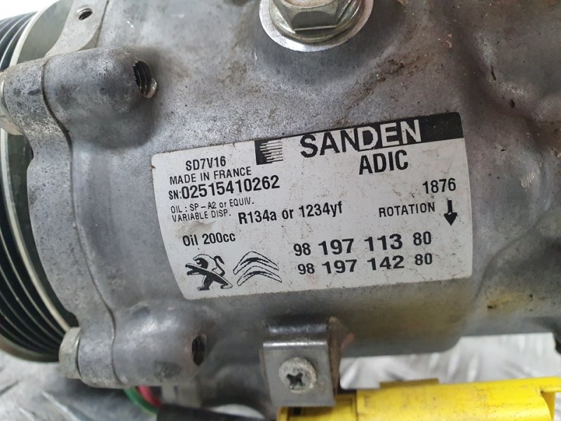 Recambio de compresor aire acondicionado para peugeot boxer furgón 330 l1h1 pro bluehdi 120 start&stop referencia OEM IAM 981971