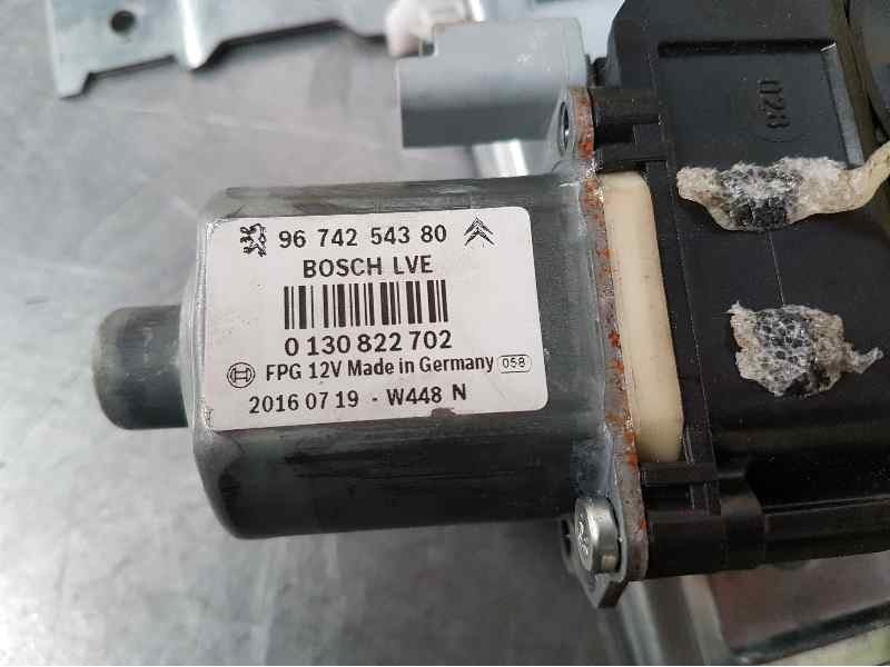 Recambio de elevalunas delantero derecho para peugeot 208 active referencia OEM IAM 9673154380 37223000 ELECTRICO
