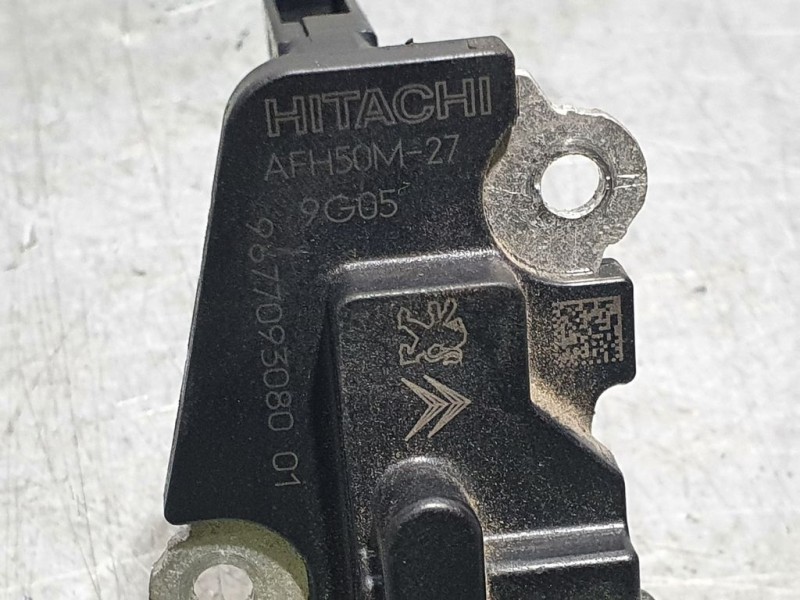 Recambio de caudalimetro para citroën c3 live referencia OEM IAM 967709308001 AFH50M27 HITACHI