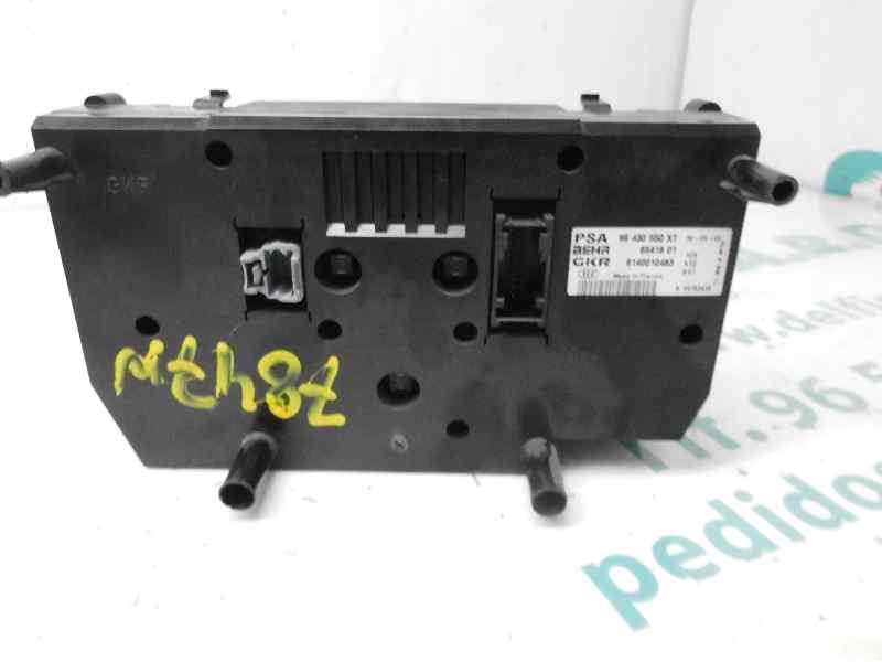 Recambio de mando climatizador para peugeot 206 berlina xs referencia OEM IAM 8541801 96430550XT BEHR