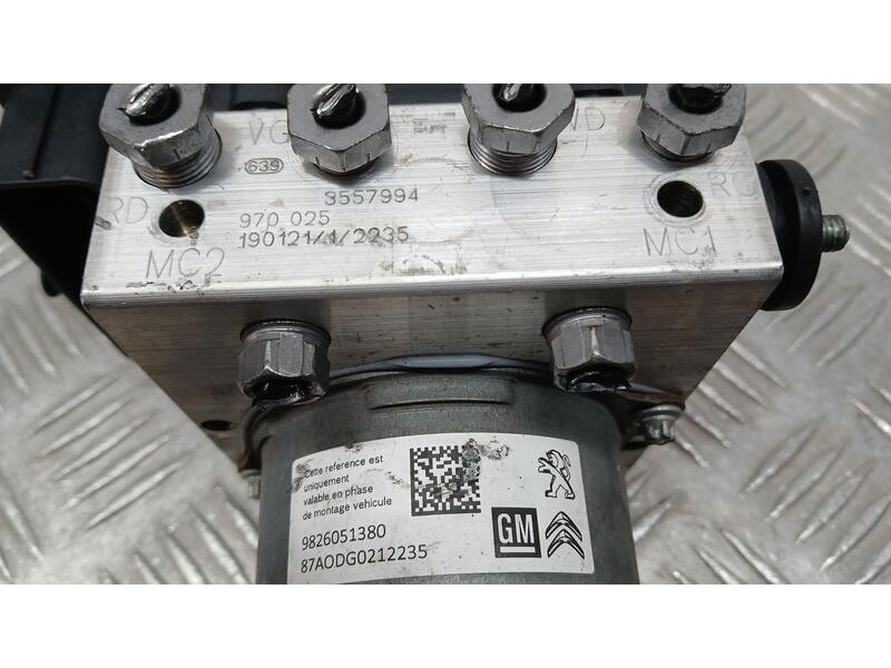 Recambio de abs para citroën c3 shine referencia OEM IAM 3557994  970025