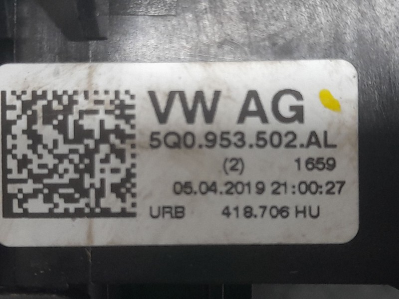Recambio de mando luces y limpia para seat arona (kj7, kjp) 1.0 tgi referencia OEM IAM 5Q0953502AL 5Q0953521GE 