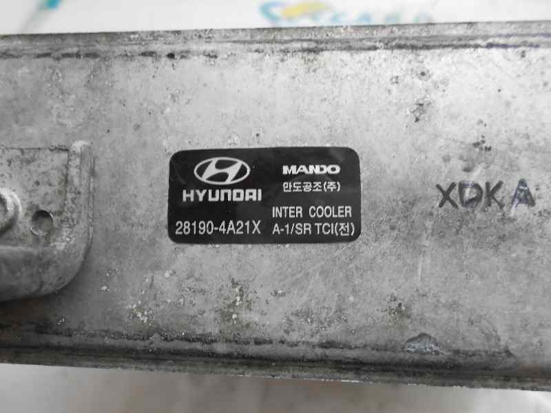 Recambio de intercooler para hyundai h 1 2.5 turbodiesel referencia OEM IAM 281904A21X  