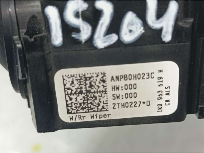 Recambio de mando limpia para seat altea xl (5p5) reference ecomotive referencia OEM IAM 1K0953519H  