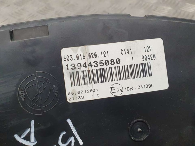 Recambio de cuadro instrumentos para peugeot boxer furgón 330 l1h1 premium bluehdi 120 start&stop referencia OEM IAM 1394435080 