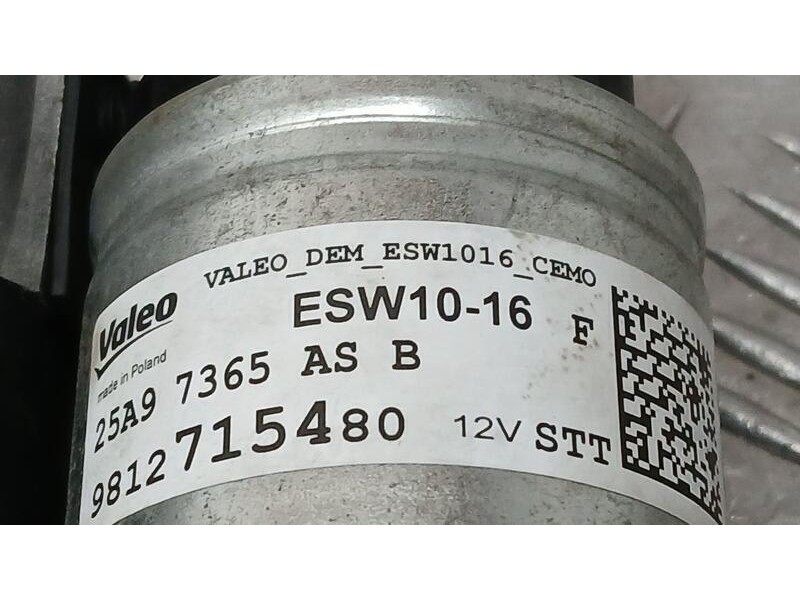 Recambio de motor arranque para citroën c3 shine referencia OEM IAM 98 2715480 VALEO ESW1016