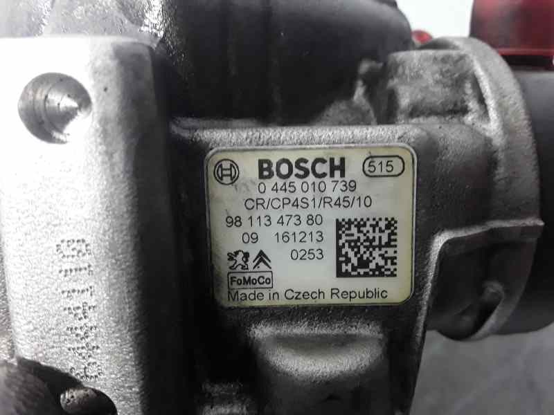 Recambio de bomba alta presion para peugeot 208 1.6 16v hdi fap referencia OEM IAM 9811347380 0445010739 BOSCH