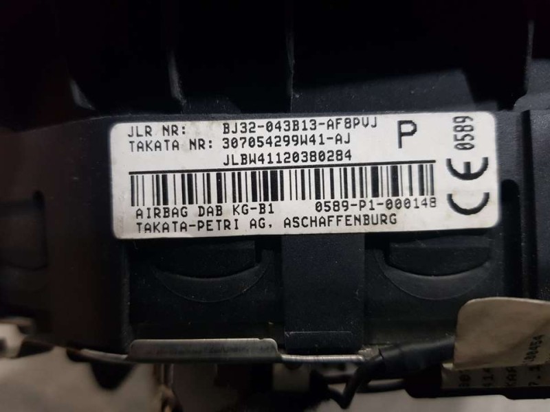 Recambio de kit airbag para land rover evoque dynamic referencia OEM IAM BJ32043B13AF8PVJ  C/ SALPICADERO , SIN PRETENSORES Y C/