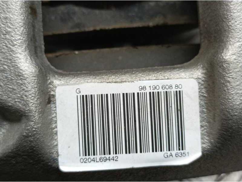 Recambio de pinza freno trasera izquierda para peugeot 3008 allure referencia OEM IAM 9819060880  ELECTRICA