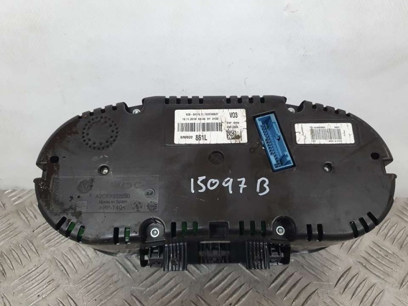 Recambio de cuadro instrumentos para volkswagen polo (6r1) advance referencia OEM IAM 6R0920861L A2C84808500 VD0