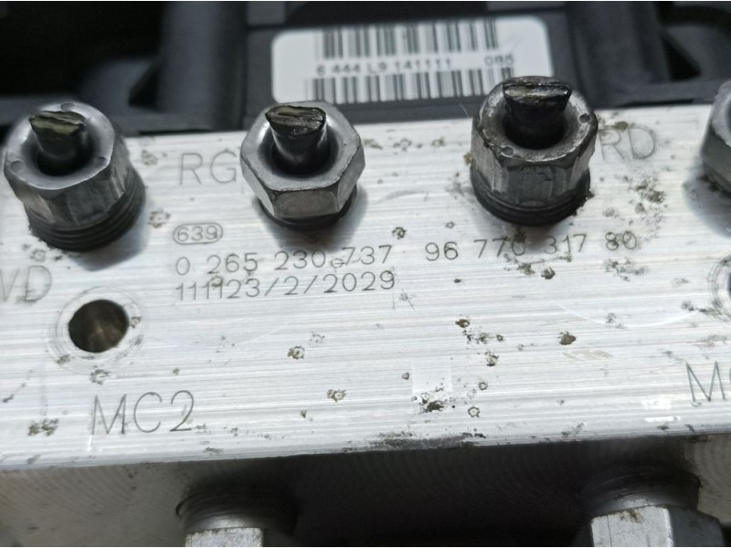 Recambio de abs para peugeot 508 sw allure referencia OEM IAM 9677031780 0265230737 BOSCH