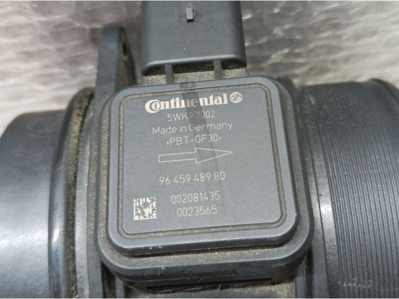 Recambio de caudalimetro para peugeot 508 sw allure referencia OEM IAM 9645948980 5WK97002 CONTIMEMTAL