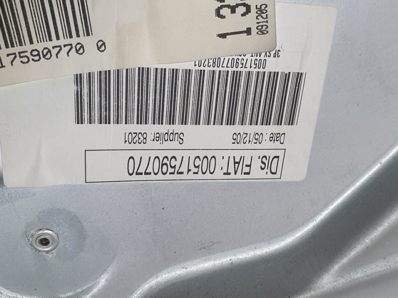 Recambio de elevalunas delantero izquierdo para fiat stilo (192) 1.9 120 dynamic multijet referencia OEM IAM 517590770  ELECTRIC