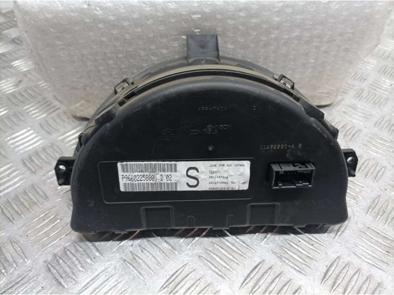Recambio de cuadro instrumentos para citroën c3 1.4 hdi cool referencia OEM IAM 9660225880 281149734 JOHNSON CONTROLS