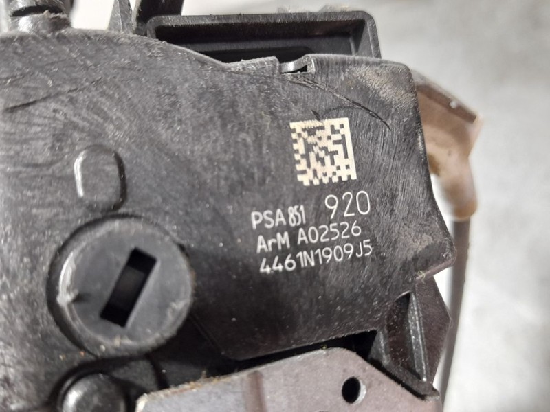 Recambio de cerradura puerta delantera izquierda para peugeot 508 sw allure referencia OEM IAM 4461N1909J5  