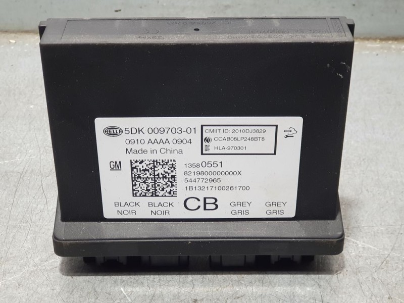 Recambio de modulo electronico para chevrolet cruze lt referencia OEM IAM 13580551 5DK00970301 HELLA