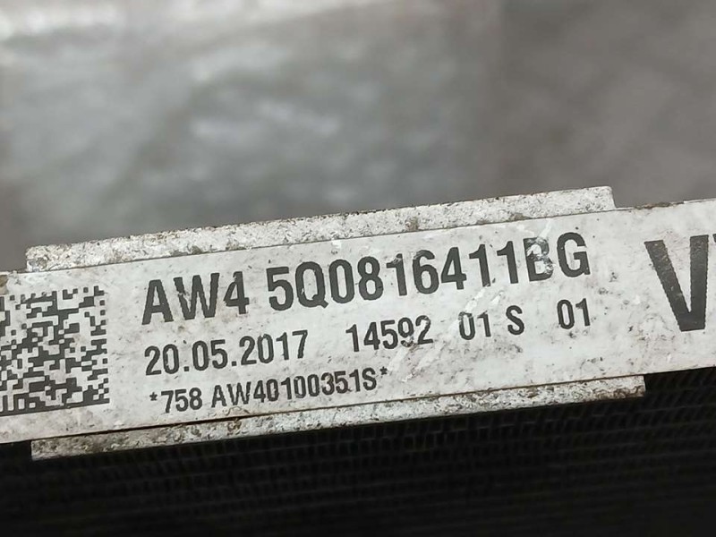 Recambio de condensador / radiador aire acondicionado para volkswagen golf vii sportsvan advance bluemotion tech referencia OEM 