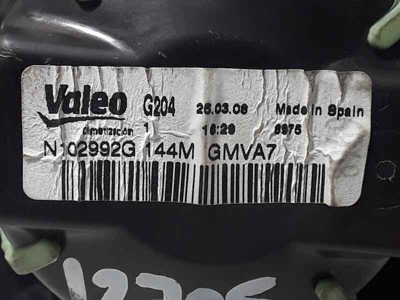 Recambio de motor calefaccion para peugeot 207 sport referencia OEM IAM N102992G  VALEO 2 PINS