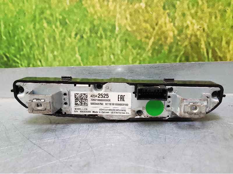 Recambio de mando radio para opel astra k lim. 5türig dynamic referencia OEM IAM 555343750 42342525 