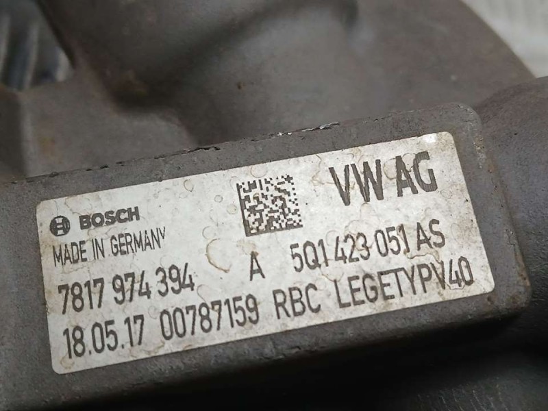 Recambio de cremallera direccion para volkswagen golf vii sportsvan advance bluemotion tech referencia OEM IAM 5Q1423051AS 78179