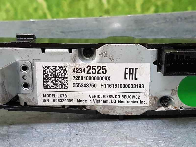 Recambio de mando radio para opel astra k lim. 5türig dynamic referencia OEM IAM 555343750 42342525 