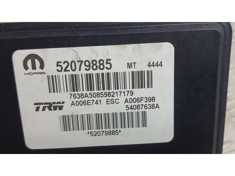 Recambio de abs para jeep renegade longitude fwd referencia OEM IAM 52079885 TRW 54087638A A006E741