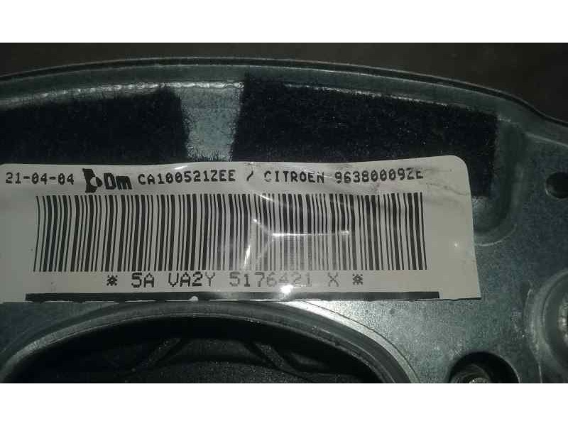 Recambio de airbag delantero izquierdo para citroën c3 1.4 hdi sx plus referencia OEM IAM 96380009ZE  