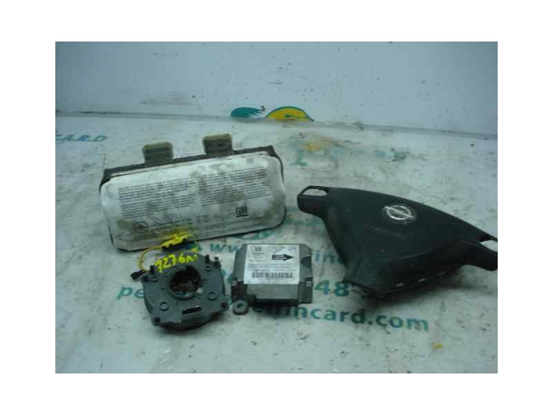 Recambio de kit airbag para opel astra g berlina club referencia OEM IAM   TAPAS DEL CLAXON ROTAS
