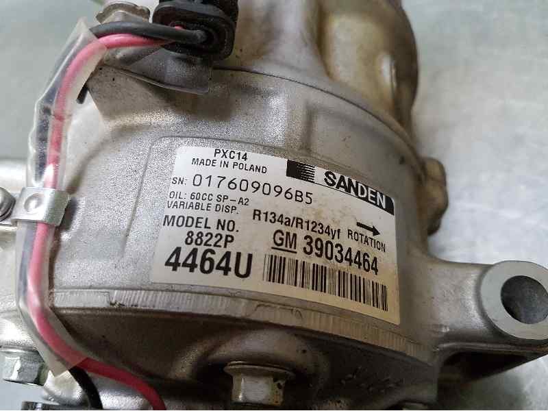 Recambio de compresor aire acondicionado para opel astra k lim. 5türig dynamic referencia OEM IAM 39034464 8822P SANDEN