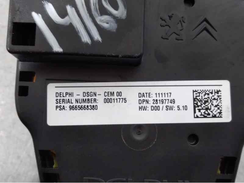 Recambio de mando multifuncion para peugeot 508 sw allure referencia OEM IAM 9665668380  