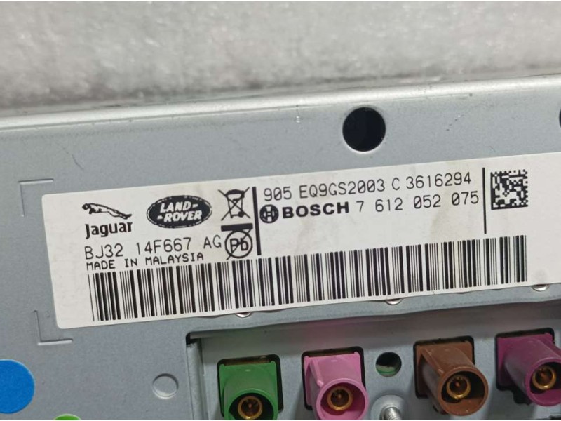 Recambio de sistema navegacion gps para land rover evoque dynamic referencia OEM IAM BJ3214F667AG 7612052075 BOSCH