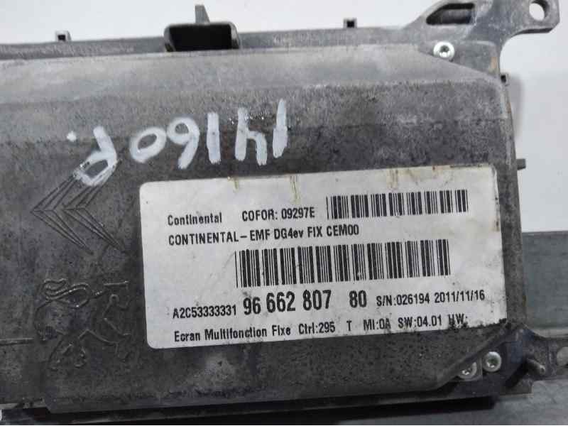 Recambio de sistema navegacion gps para peugeot 508 sw allure referencia OEM IAM 9666280780  