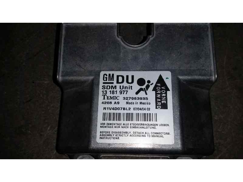 Recambio de kit airbag para opel astra h berlina cosmo referencia OEM IAM   C/ SALPICADERO