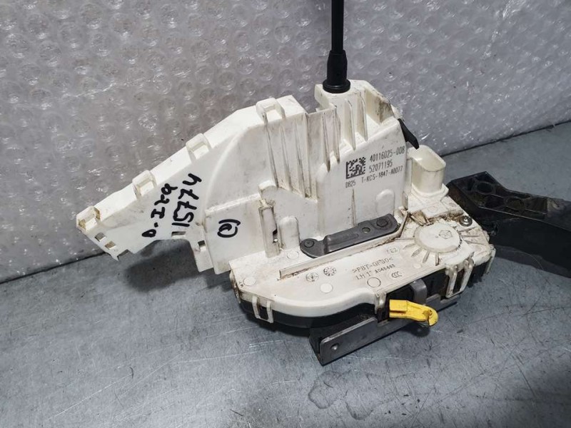 Recambio de cerradura puerta delantera izquierda para jeep renegade longitude fwd referencia OEM IAM 52071195 40116025008 5 PINE