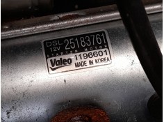 Recambio de motor arranque para chevrolet cruze hatchback (j305) 2.0 cdi referencia OEM IAM 25183761 VALEO 1196601