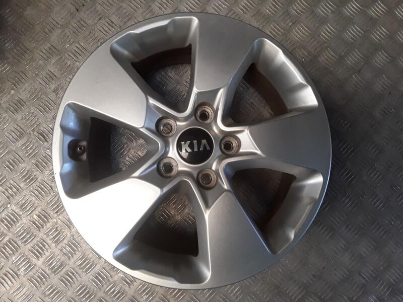 Recambio de llanta aluminio para kia soul ii (ps) 1.6 gdi referencia OEM IAM 6.5X16 5 TORN ET47 ALUMINIO ROZADA