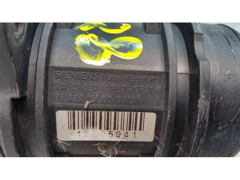 Recambio de caudalimetro para ford fiesta (cbk) ambiente referencia OEM IAM 5WK9631 9642212180 SIEMENS