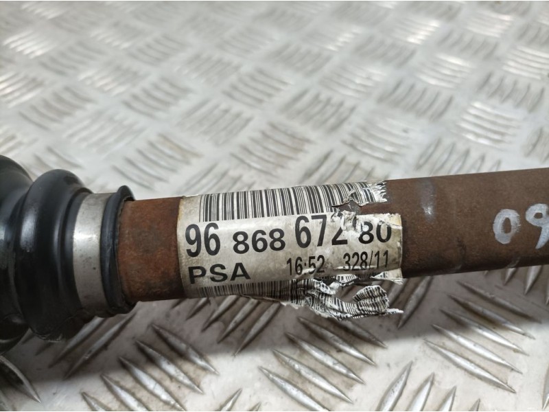 Recambio de transmision delantera izquierda para peugeot 508 sw allure referencia OEM IAM 9686867280  