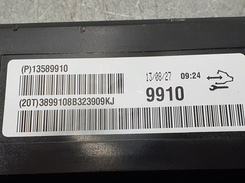 Recambio de modulo electronico para chevrolet cruze lt referencia OEM IAM 13589910 3899108B 