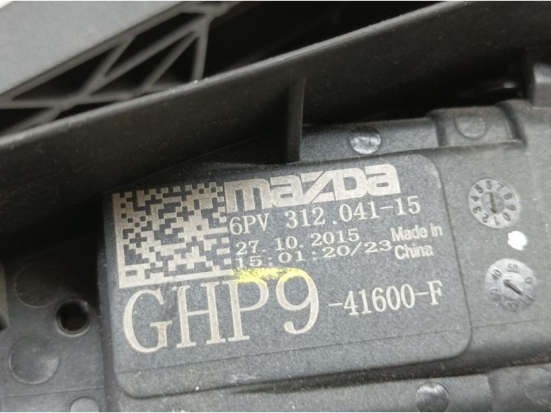 Recambio de potenciometro pedal para mazda 3 lim. () style referencia OEM IAM GHP941600F 6PV31204115 