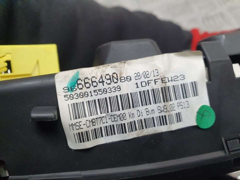 Recambio de cuadro instrumentos para peugeot 308 sw envy referencia OEM IAM 9666649080 503001550339 