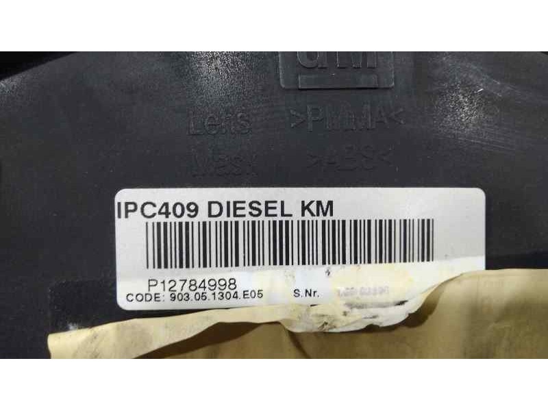 Recambio de cuadro instrumentos para saab 9-3 sport sedán vector referencia OEM IAM 12784998  