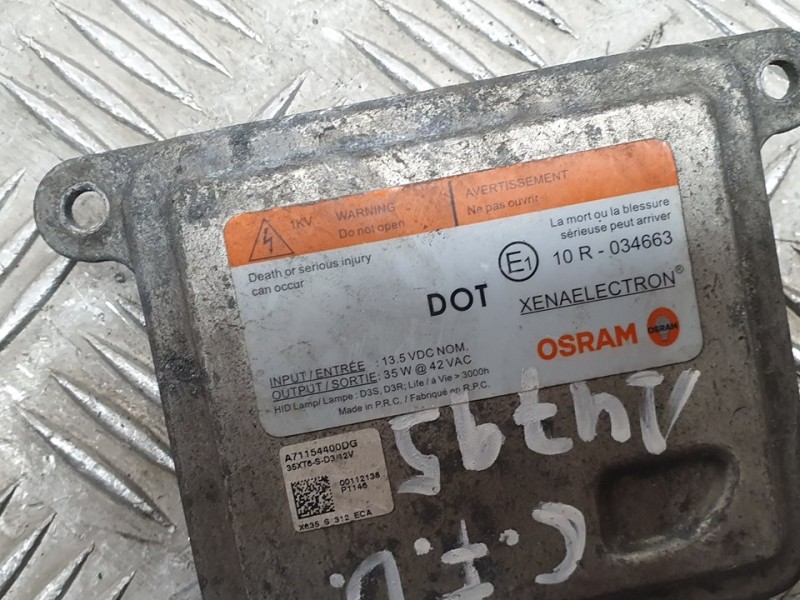 Recambio de centralita faros xenon para land rover evoque dynamic referencia OEM IAM A71154400DG 35XT6SD3 