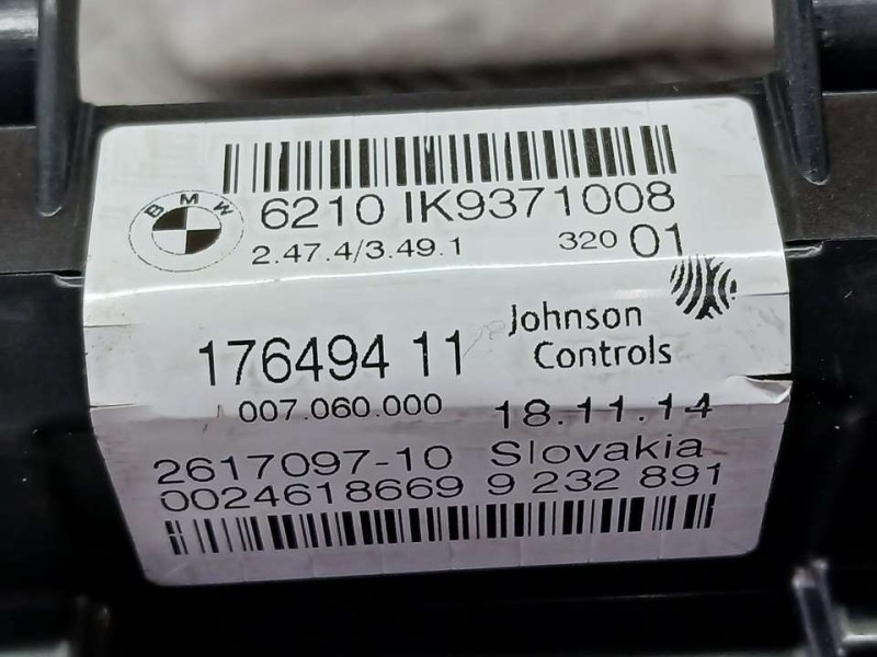 Recambio de cuadro instrumentos para bmw serie 2 active tourer (f45) 218d referencia OEM IAM 6210IK9371008 17649411 JOHNSON CONT