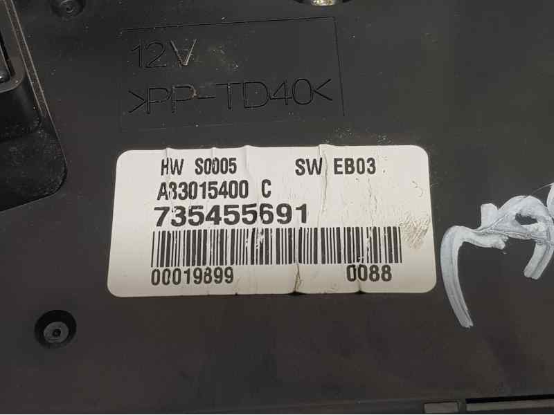 Recambio de mando climatizador para lancia musa (184) oro referencia OEM IAM 735455691 A33015400C DENSO