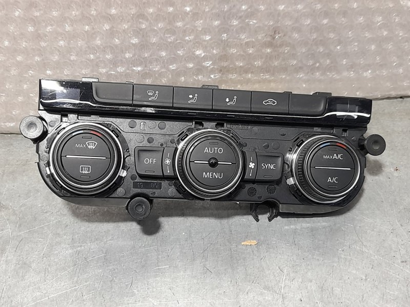 Recambio de mando climatizador para volkswagen golf vii sportsvan advance bluemotion tech referencia OEM IAM 5G0907044CE  