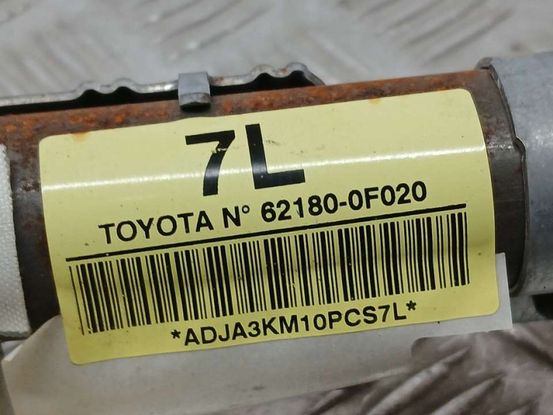 Recambio de airbag cortina delantero izquierdo para toyota verso active referencia OEM IAM 621800F020  
