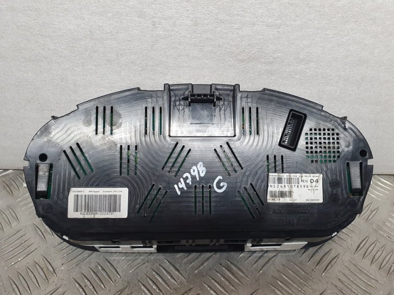 Recambio de cuadro instrumentos para renault megane iii berlina 5 p authentique referencia OEM IAM 248107859R A2C53363612223737 