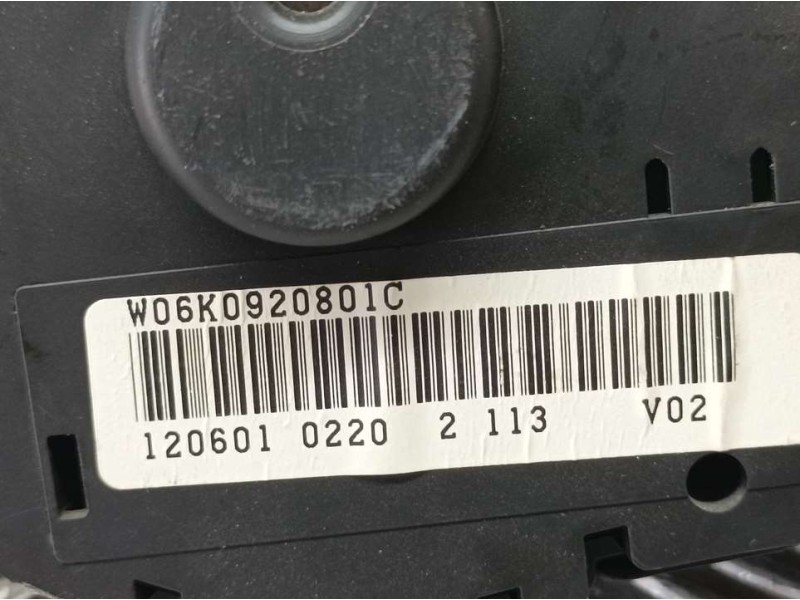 Recambio de cuadro instrumentos para seat ibiza (6k1) signo referencia OEM IAM 06K0920801C 110008924026 VDO