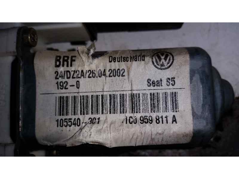 Recambio de motor elevalunas trasero izquierdo para seat leon (1m1) sport referencia OEM IAM 1C0959811A  